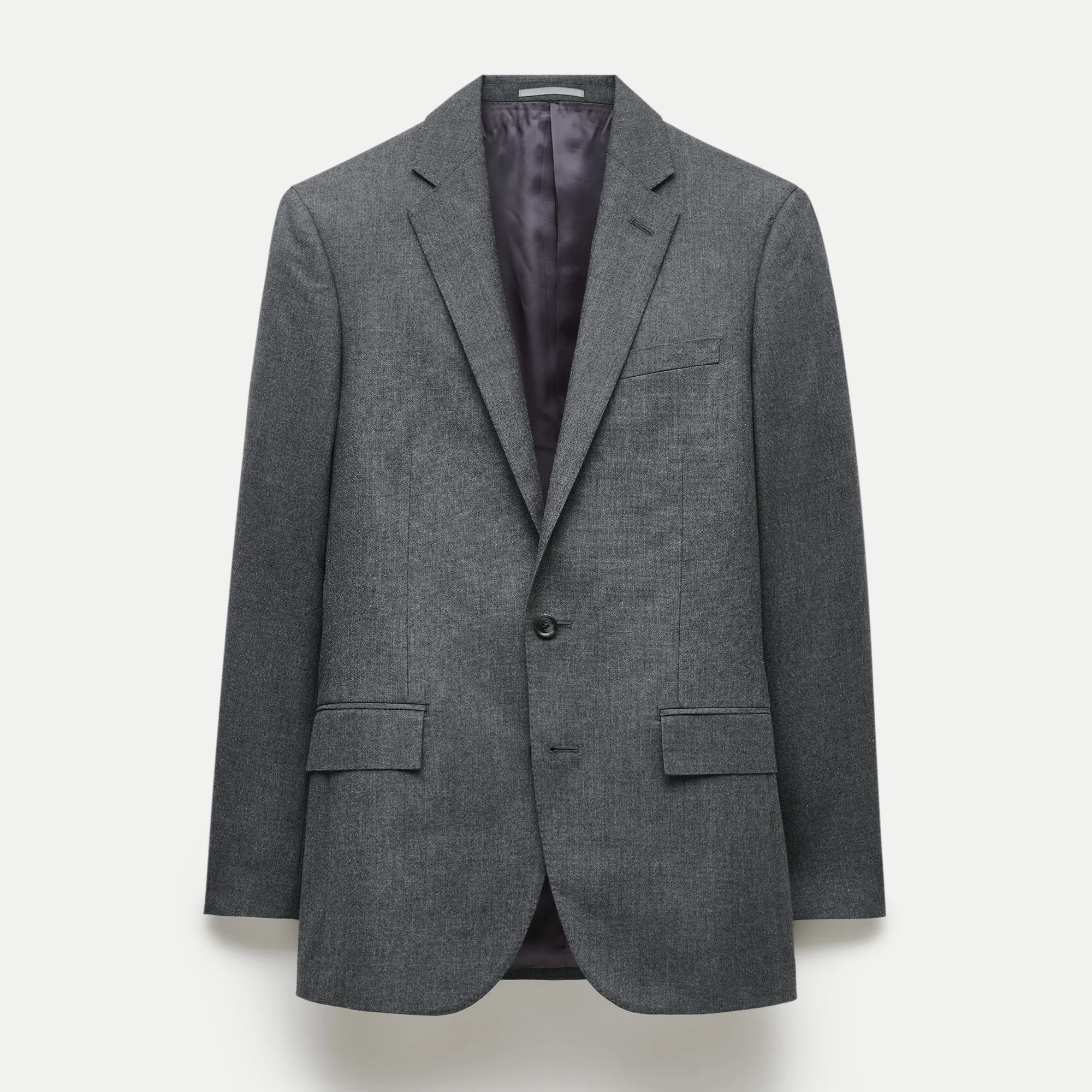 Ludlow Slim-fit suit jacket in English cotton-wool blend - 1