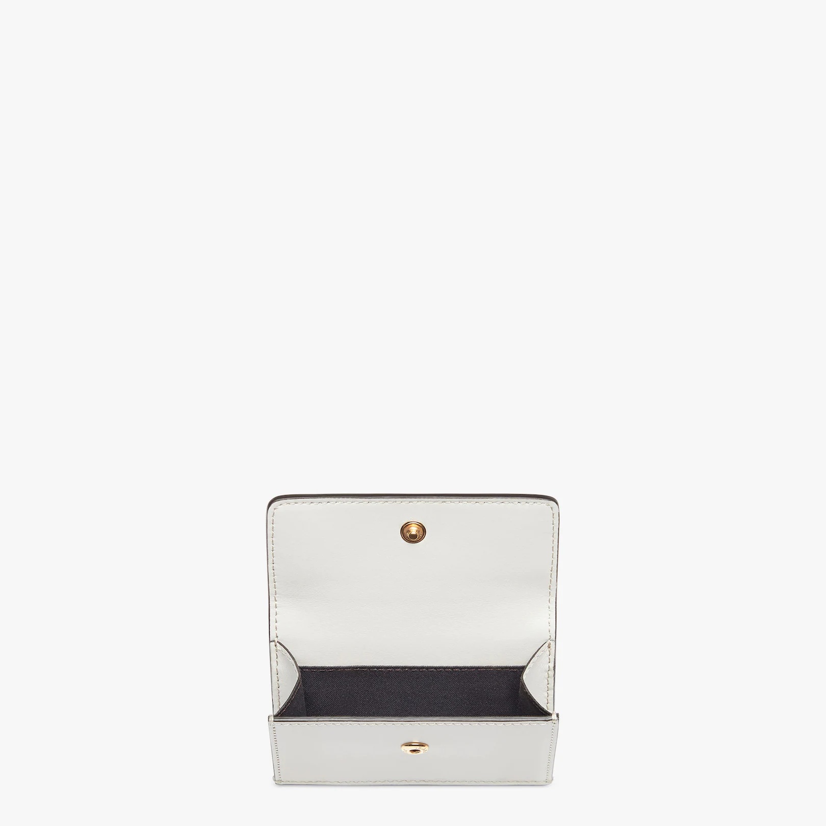 Compact Fendi Roma tri-fold wallet, with large internal compartment for banknotes, three concealed c 3