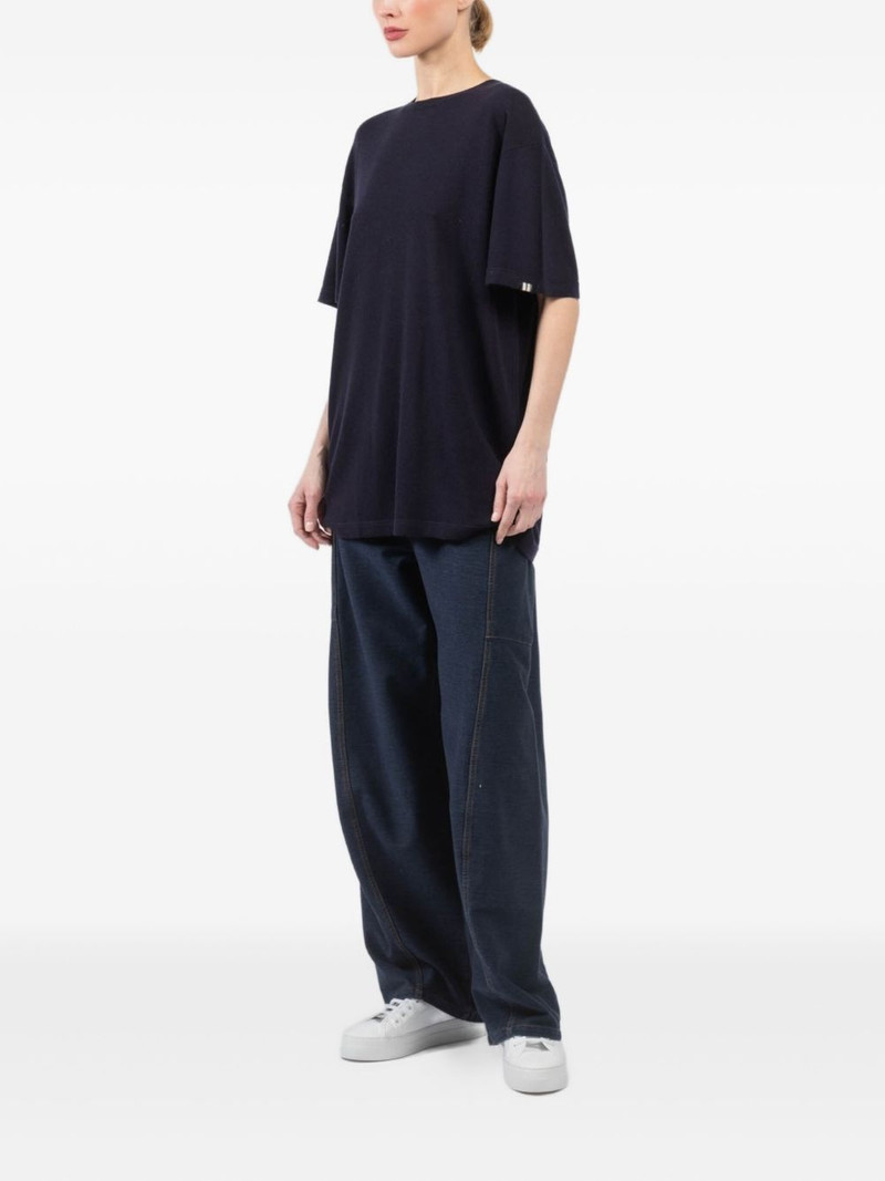 extreme cashmere logo-tag T-shirt outlook