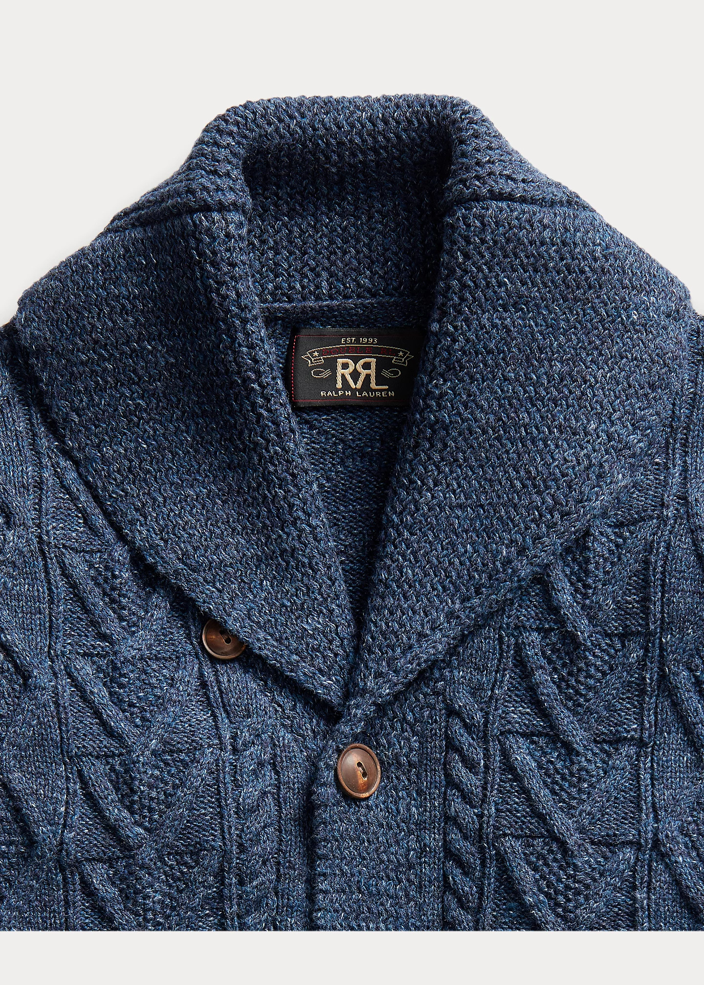 Aran-Knit Cotton Cardigan - 3