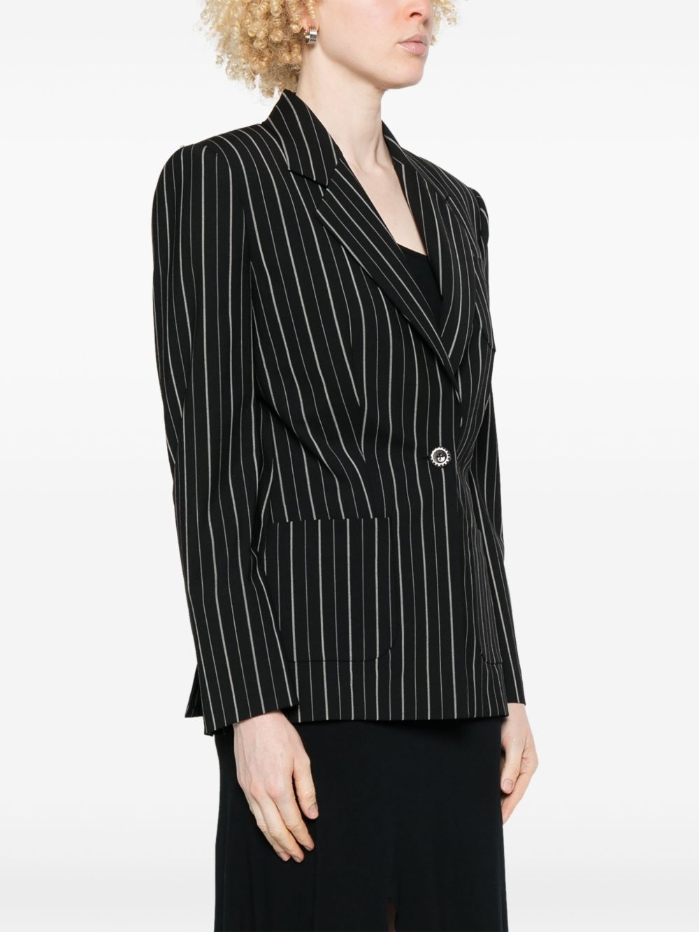 striped blazer - 3