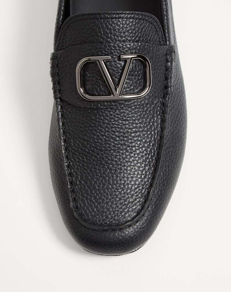 Valentino VLOGO SIGNATURE GRAINY CALFSKIN DRIVING SHOE outlook