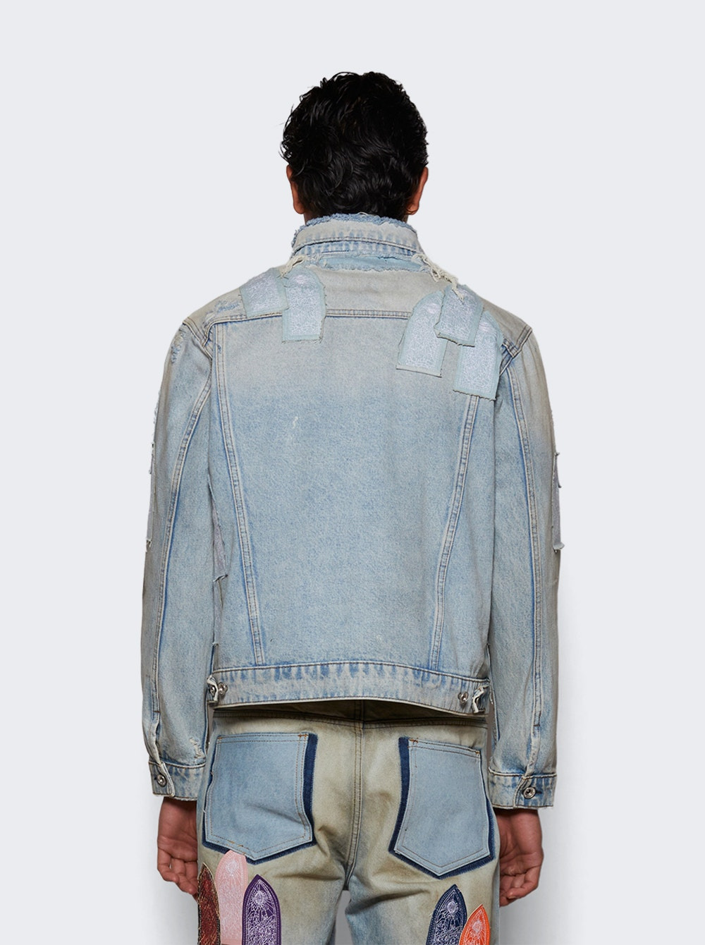 Patched Arch Jacket Sky - 4