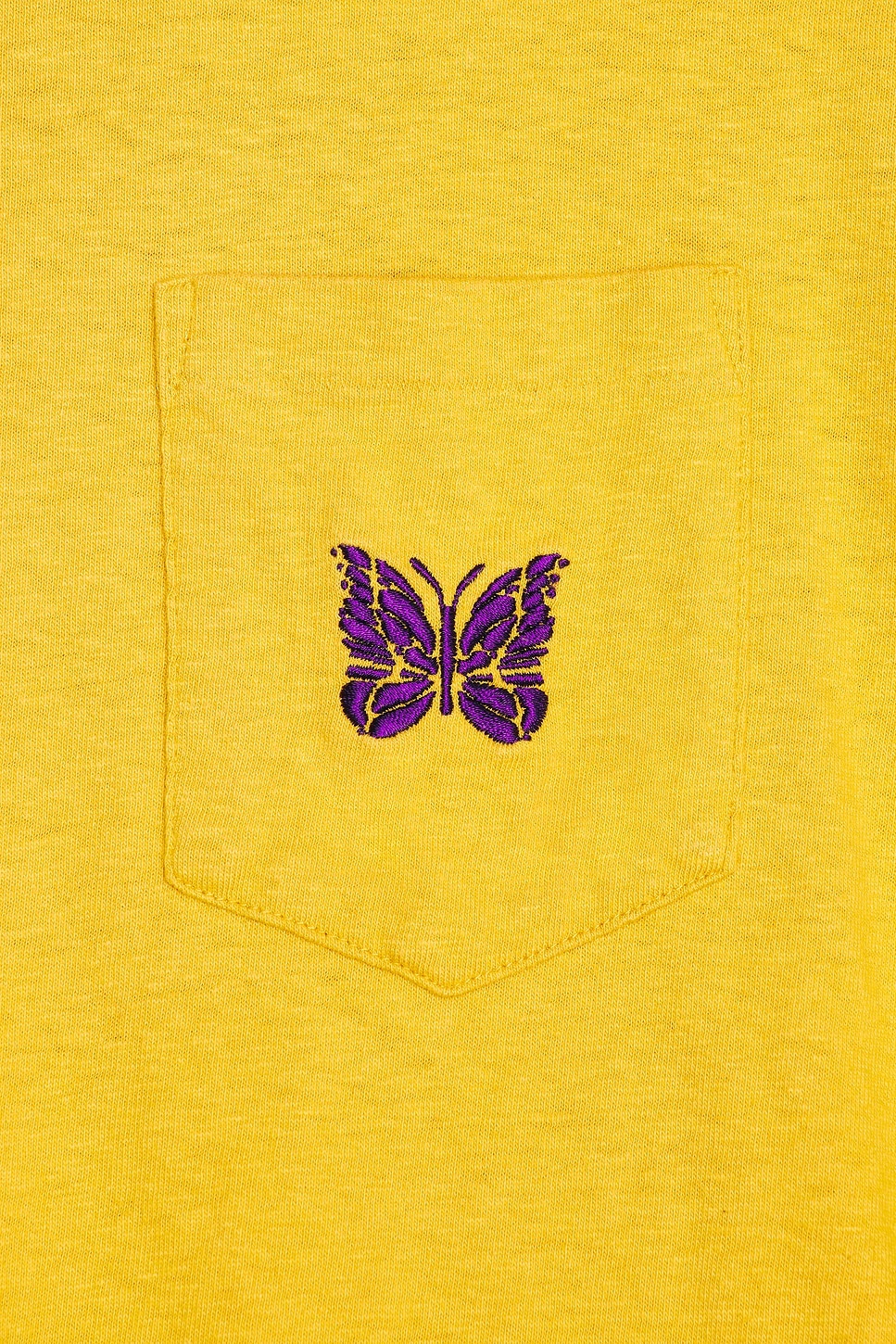 Papillon Embroidered Pocket Tee - 3