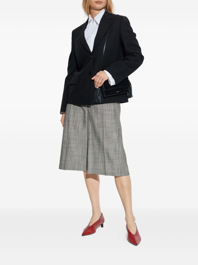 Jil Sander notched-lapel wool blazer outlook