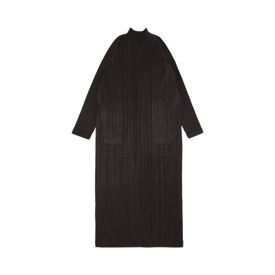 Pleats Please Issey Miyake Pleats Please Issey Miyake MC January Dress 'Olive Grey' outlook