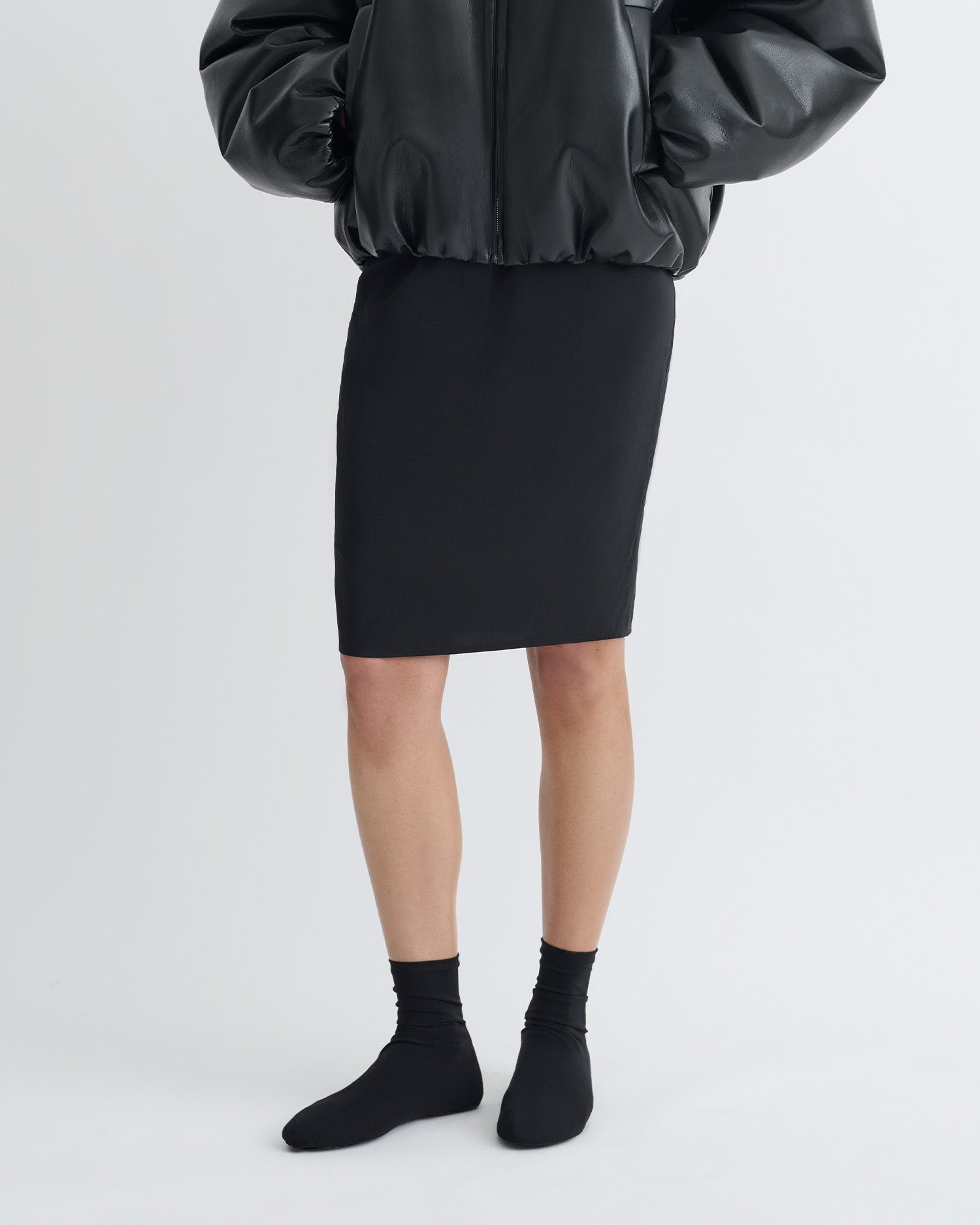 Glass Poplin Skirt - 6