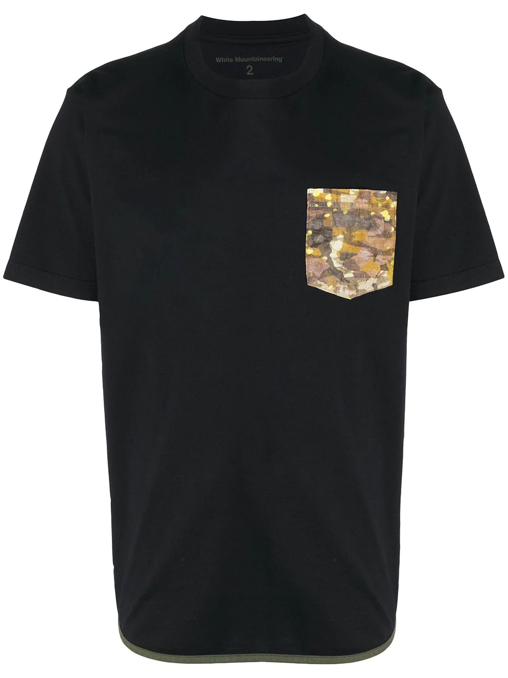 camo pocket T-shirt - 1