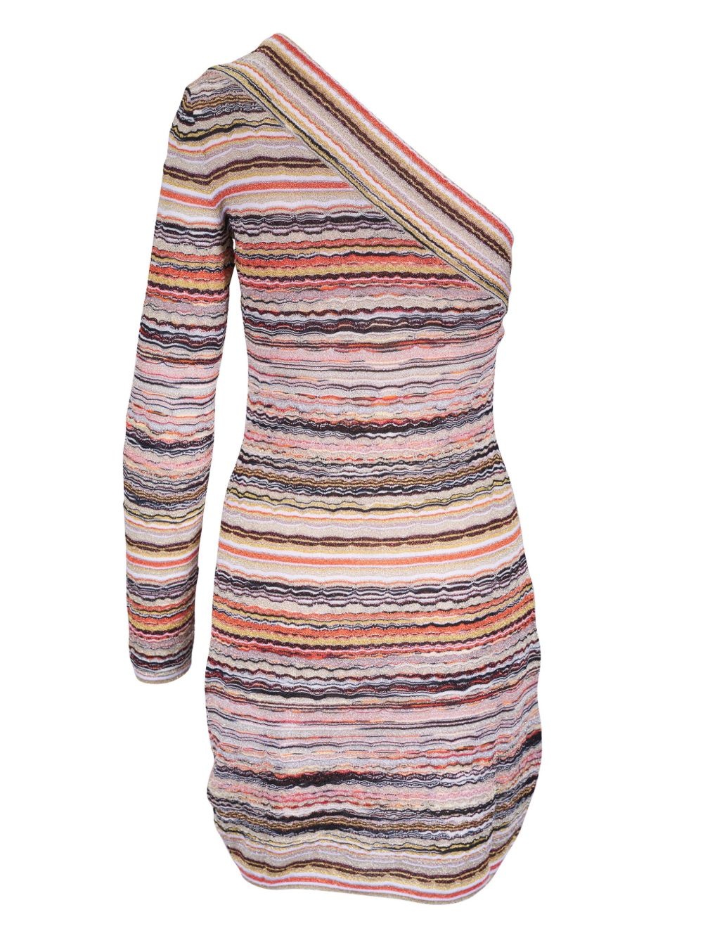 striped mini dress - 2