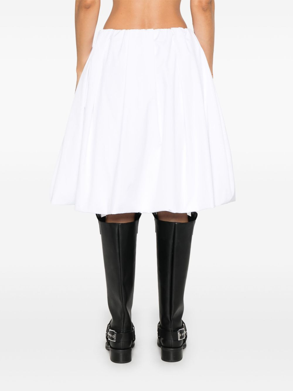 poplin midi skirt - 4