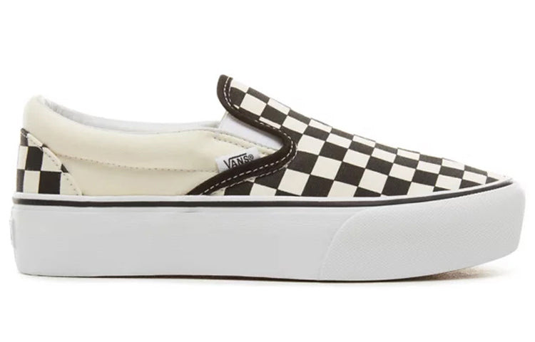 Vans Classic Slip-On Platform 'Checker - Black White' VN00018EBWW - 2
