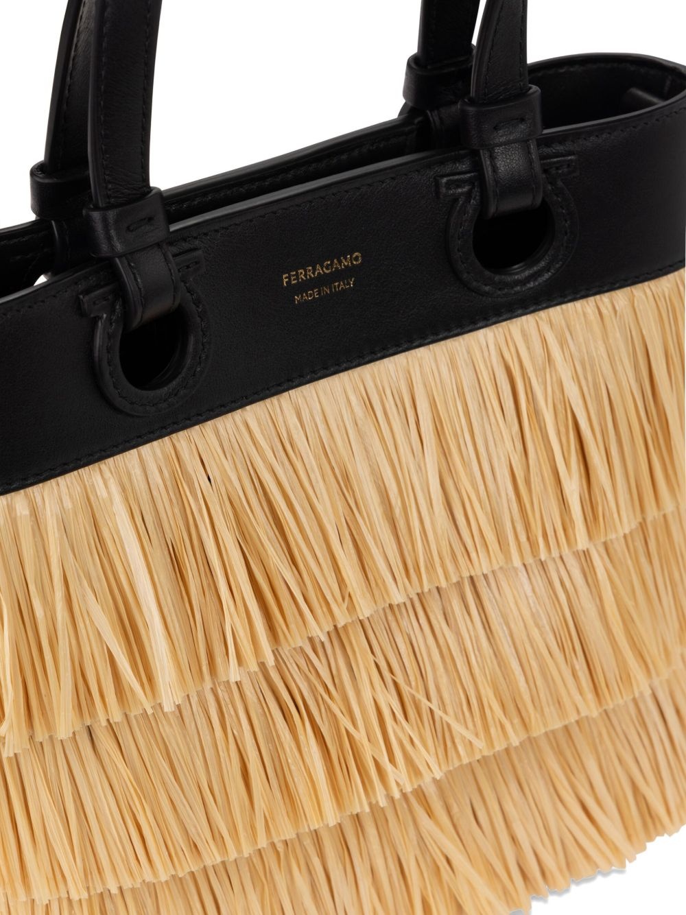 fringed tote bag - 6