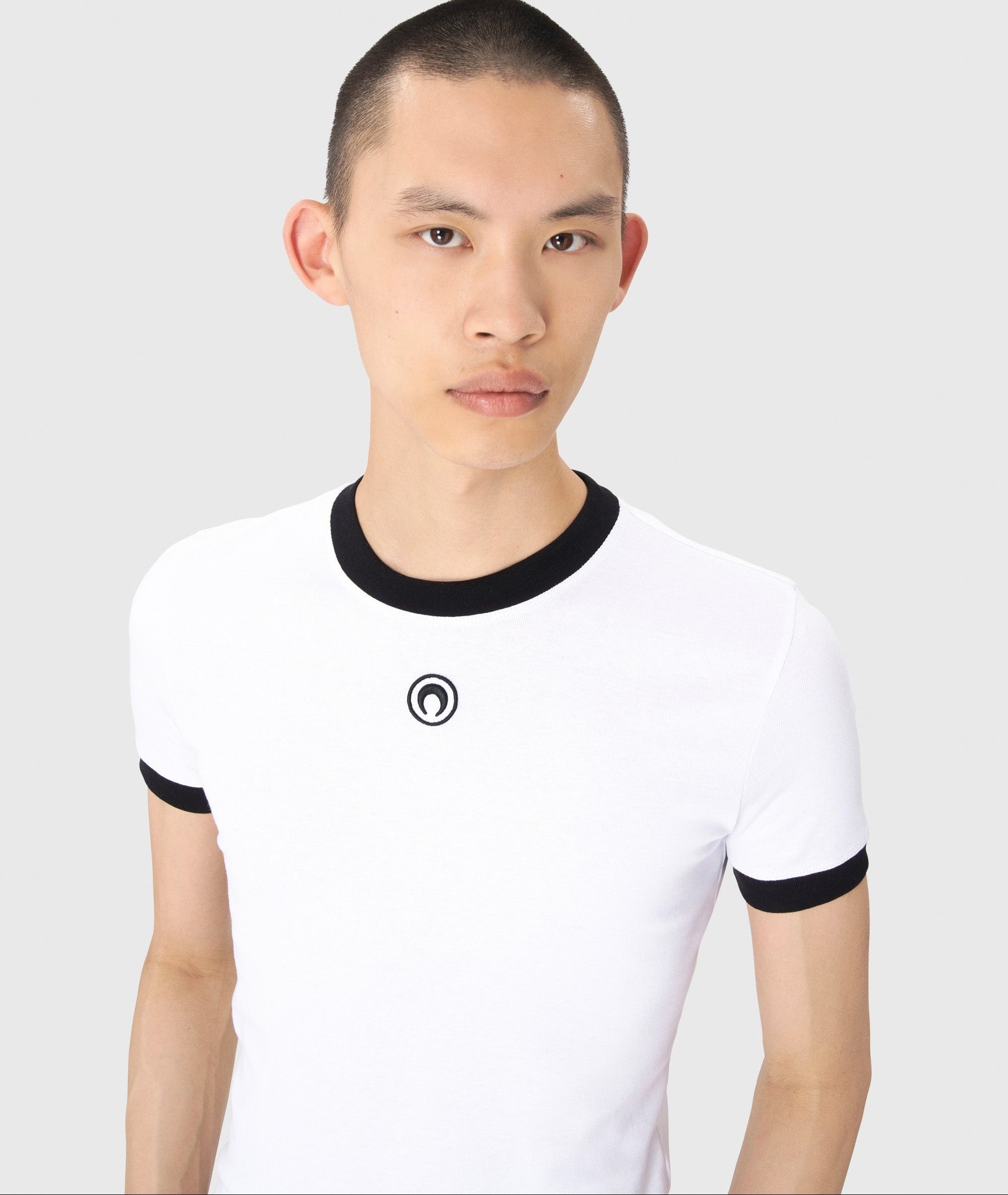 Moon Logo Jersey Fitted T-Shirt - 2