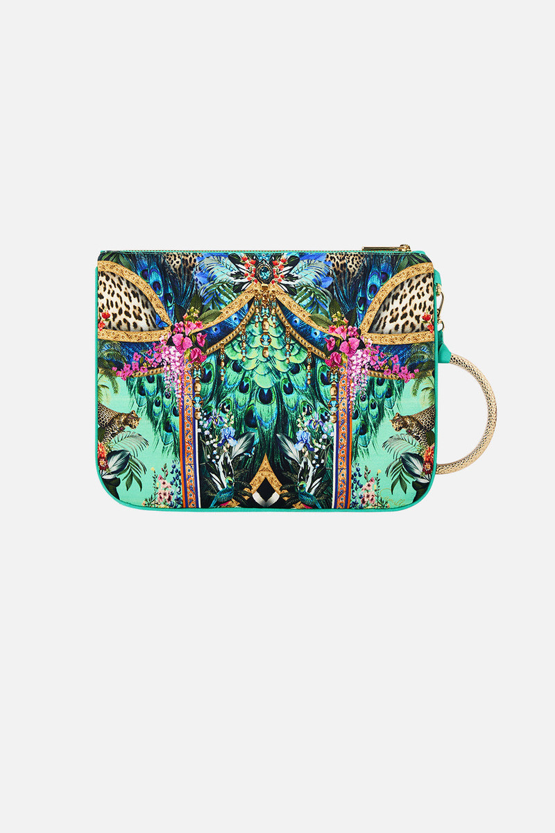 CAMILLA RING SCARF CLUTCH outlook