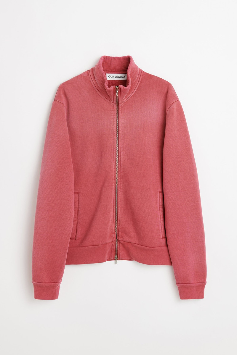 Mob Jacket Red Sun Fade Hefty Fleece 1