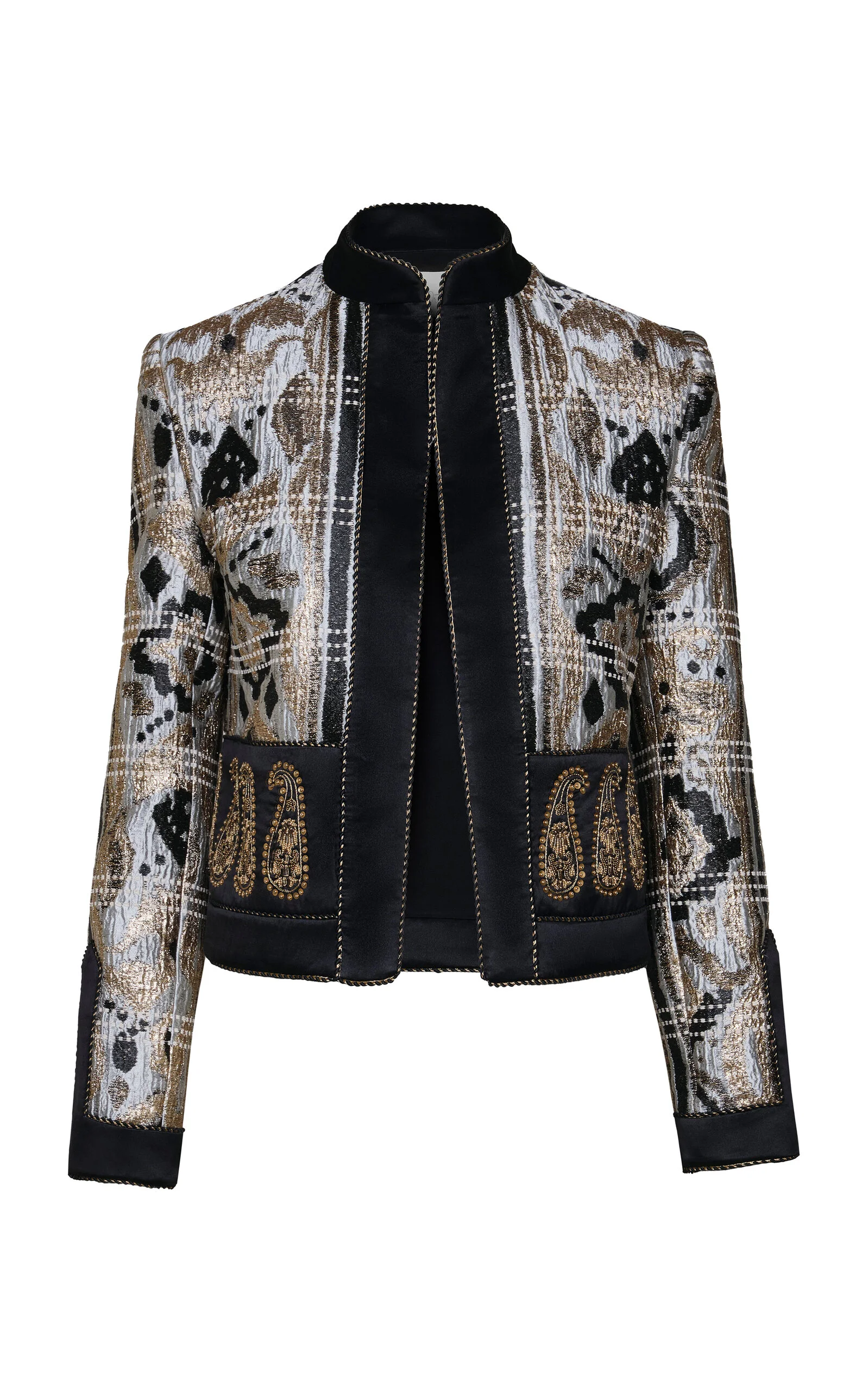 Untamed Grace Embroidered Jacket print - 1