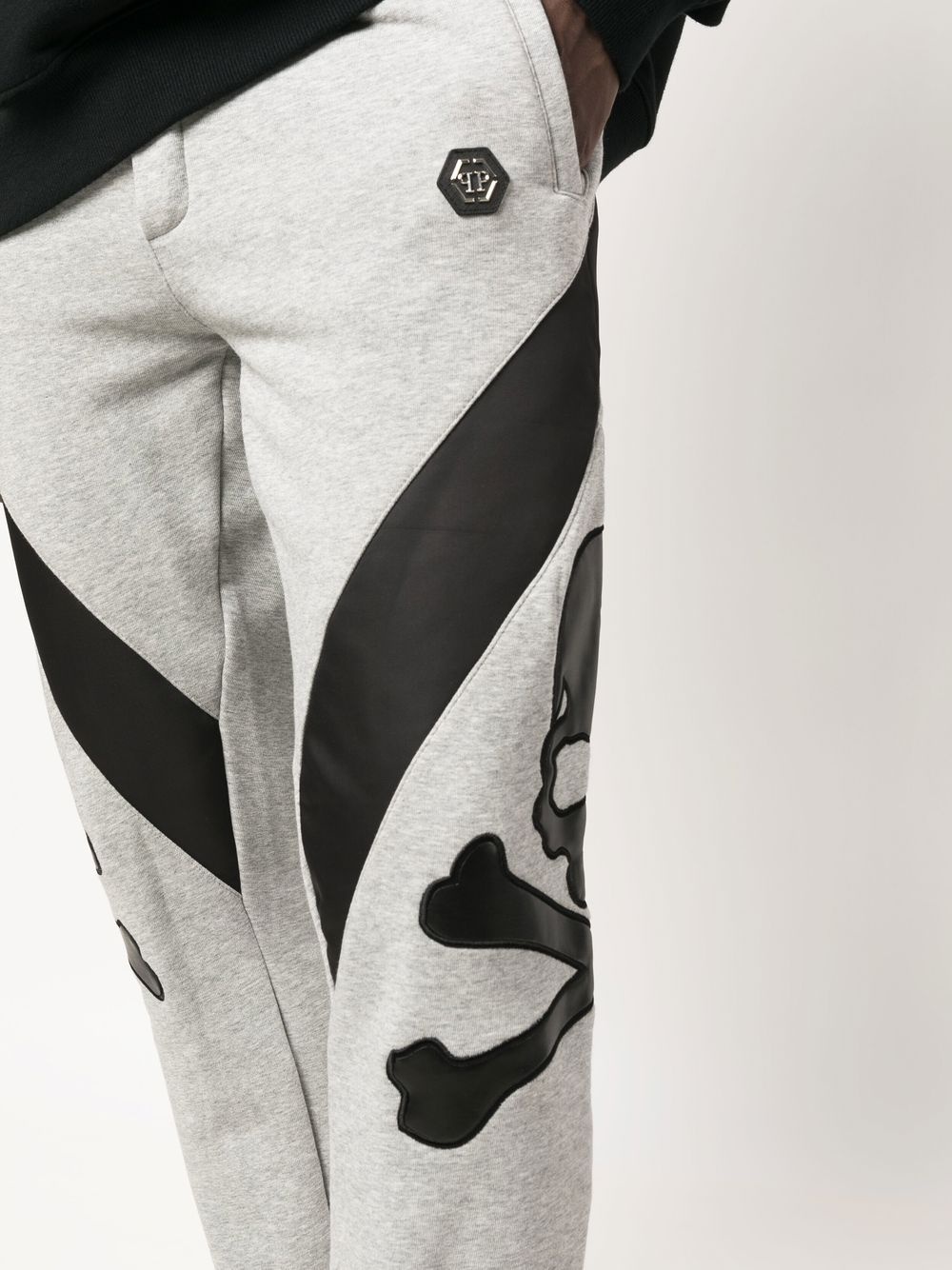 skull-print track pants - 5