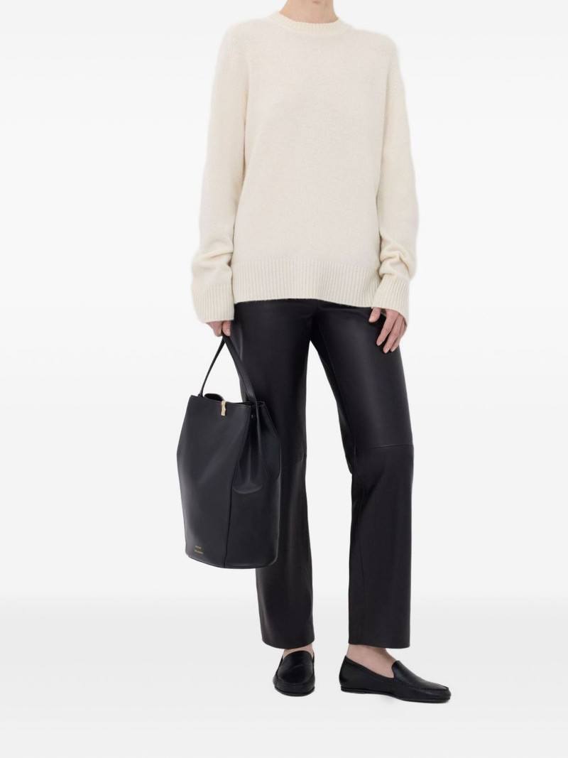 Loulou de Saison Baltra ribbed-hem cashmere sweater outlook