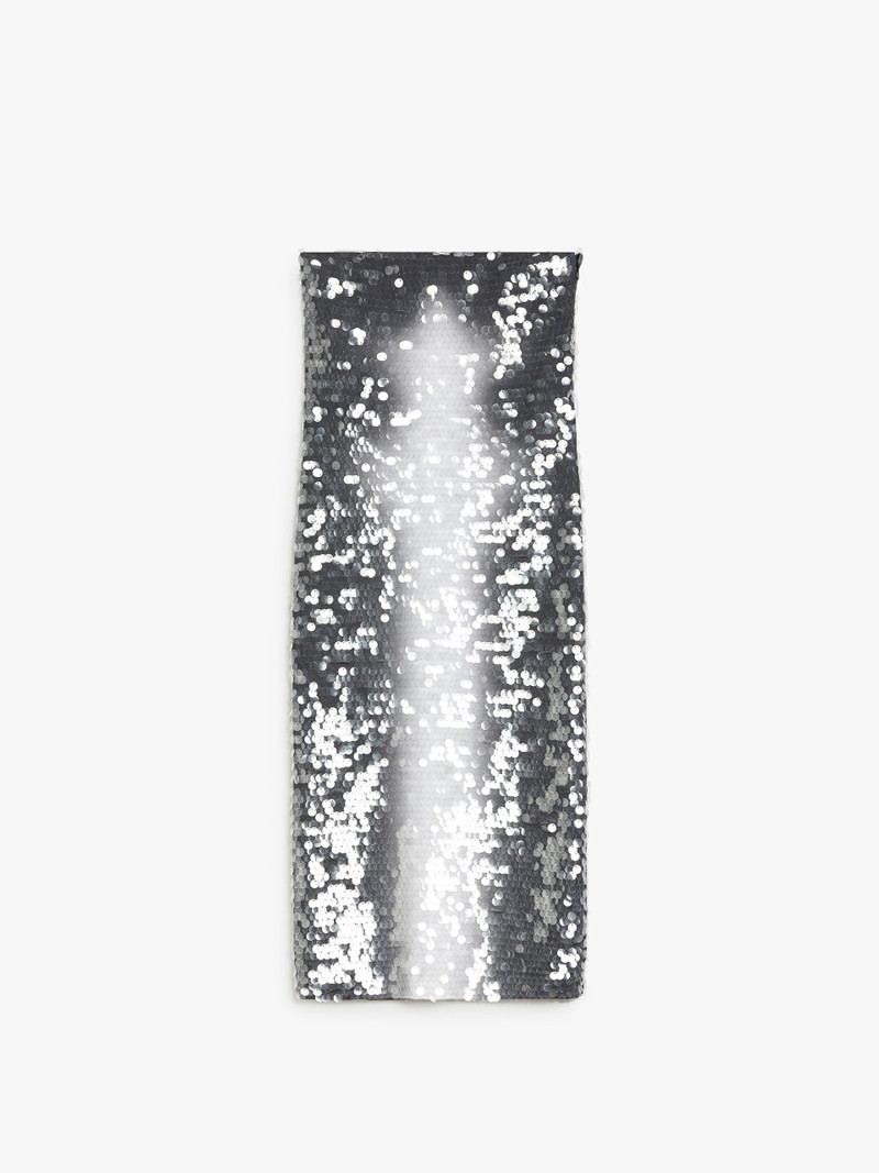 STEMMA Sequinned jersey dress - 1