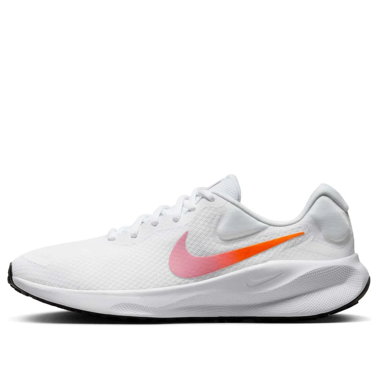 (WMNS) Nike Revolution 7 'White Beyond Pink Hyper Crimson' FB2208-104 - 1