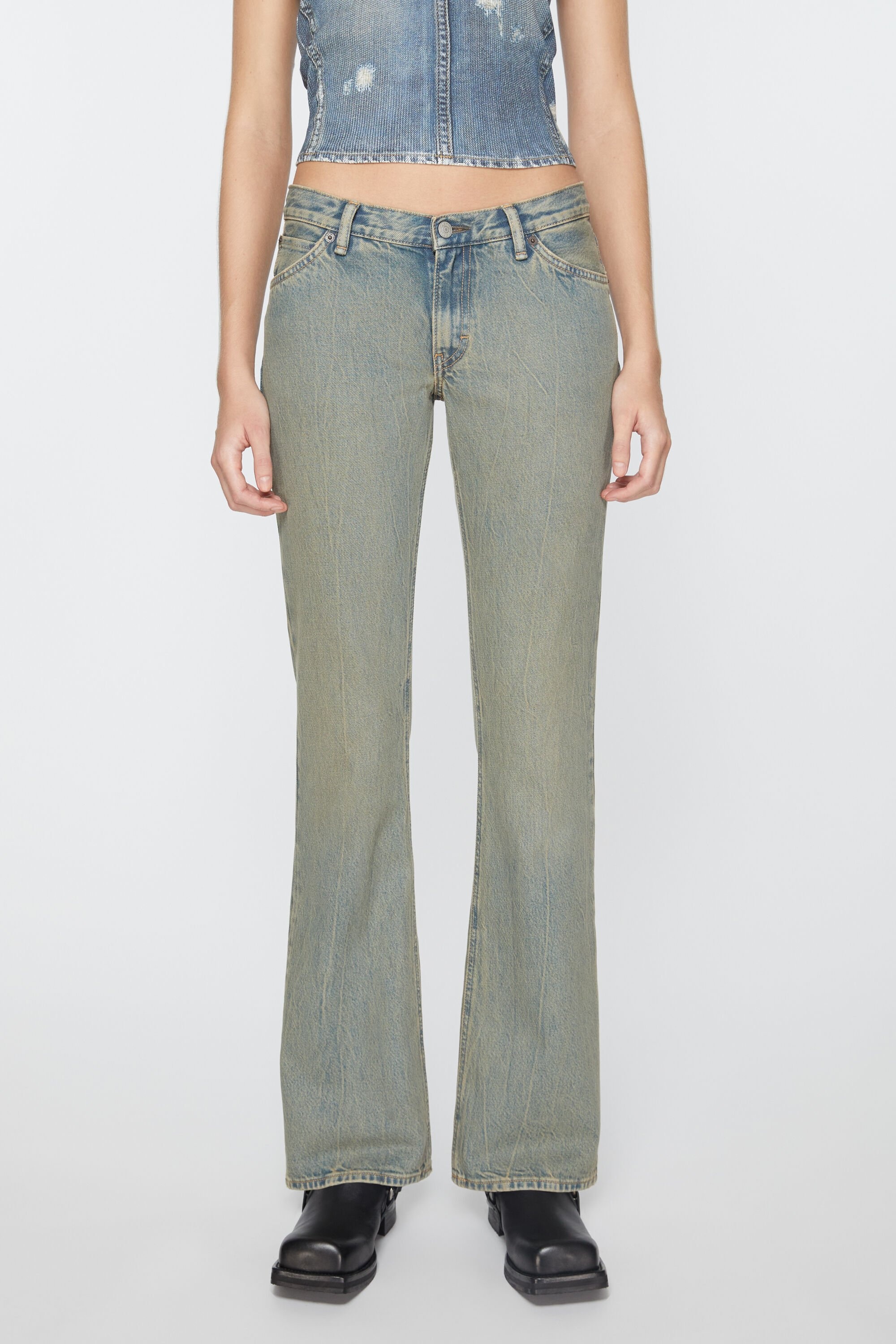 Slim fit jeans - 2005 - Blue/beige - 2
