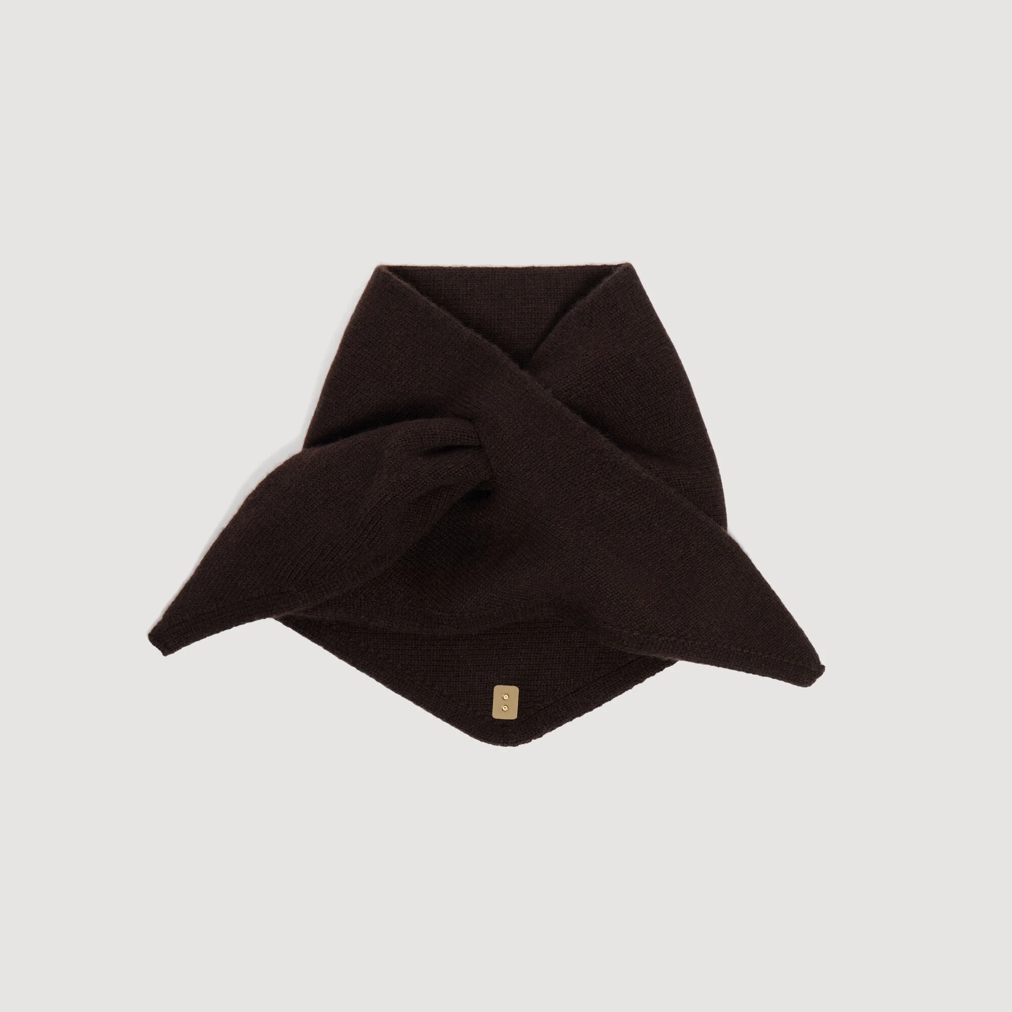 WOOL PULL THROUGH SCARF - 1