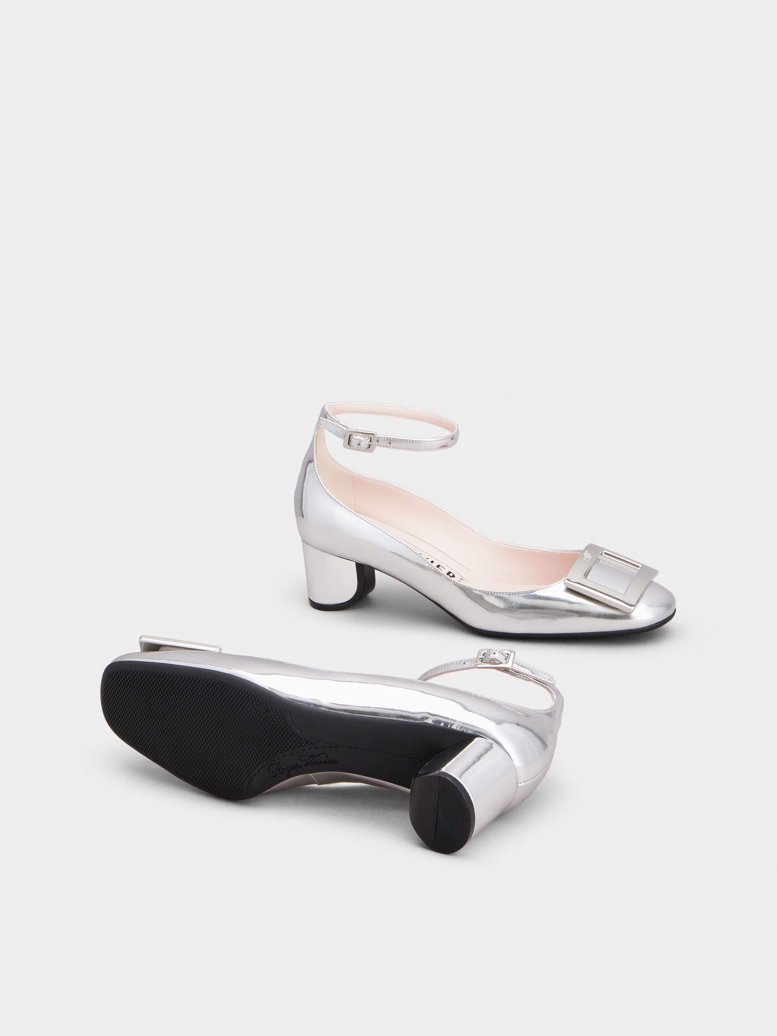 Ankle Strap U Look Pumps in leather - 6