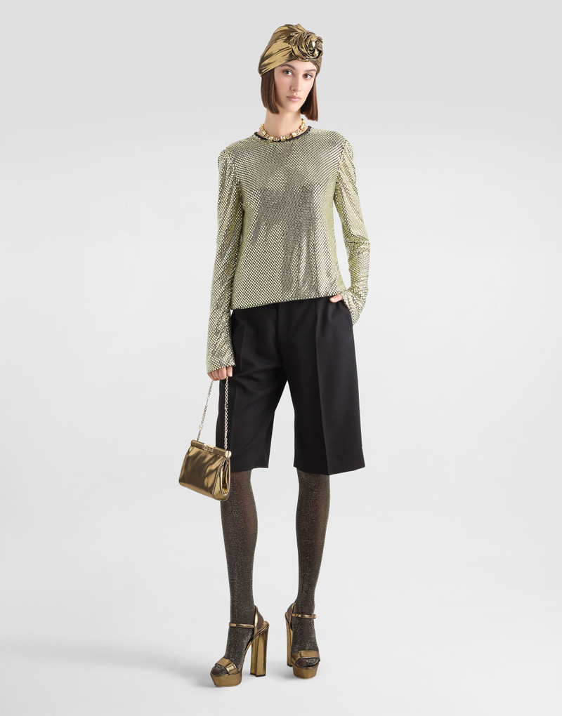 Dolce & Gabbana Wool twill shorts outlook
