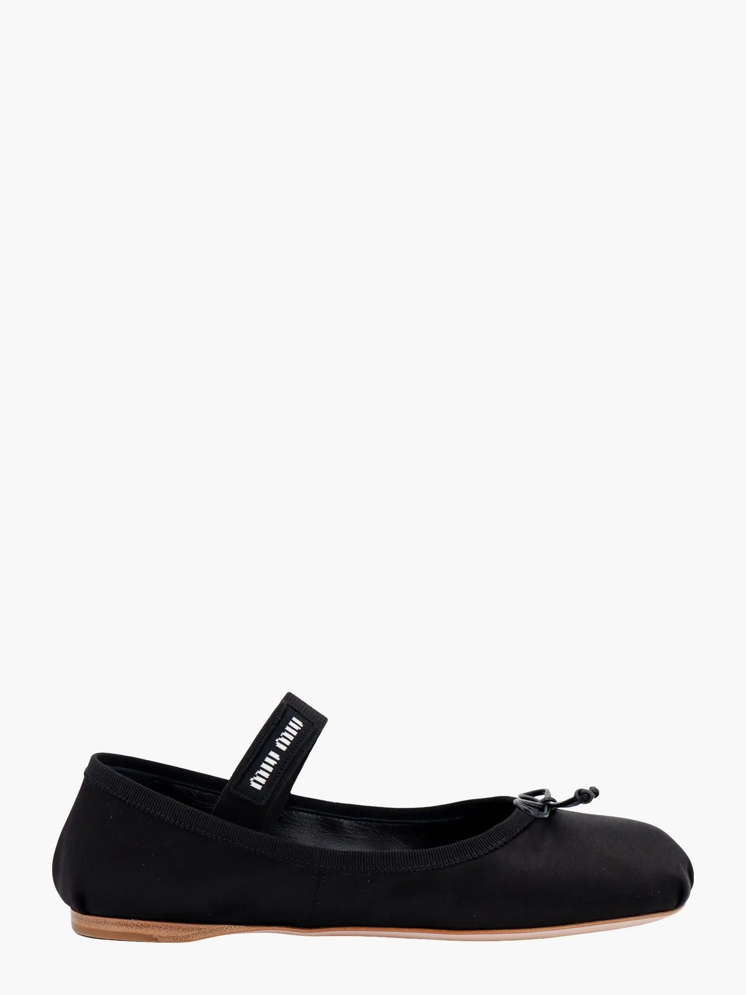 Satin Ballet Flats - 1
