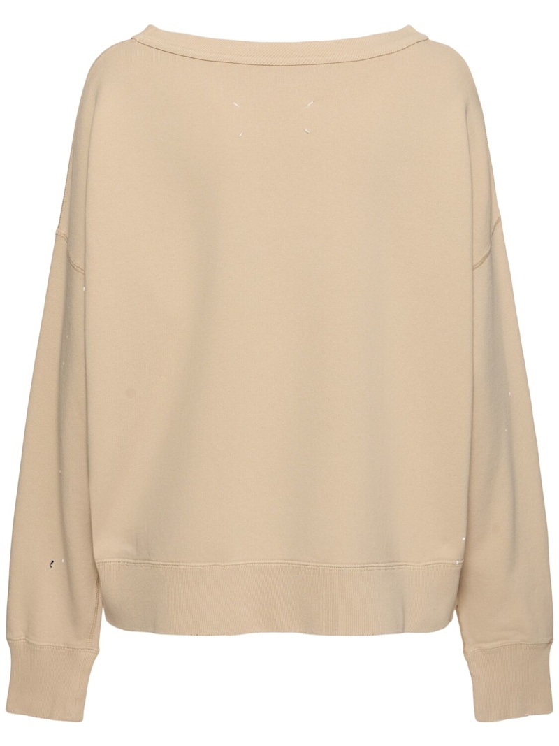 Cotton crewneck sweatshirt - 2