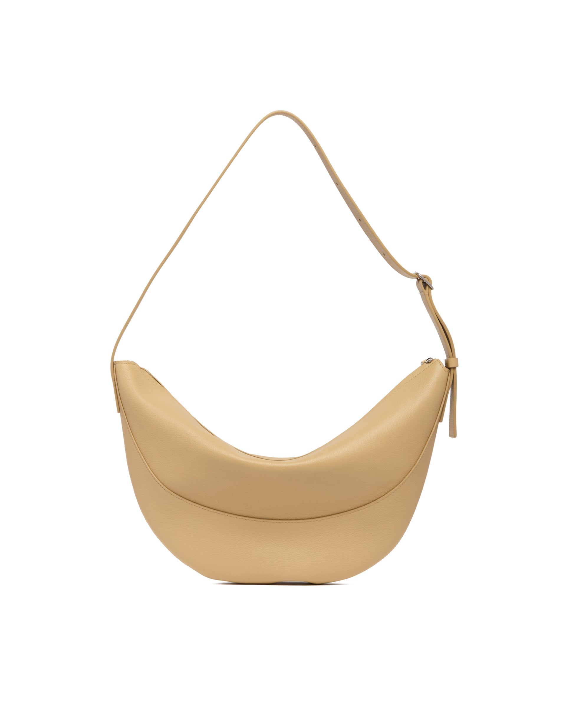 Beige Jouve Leather Bag - 7
