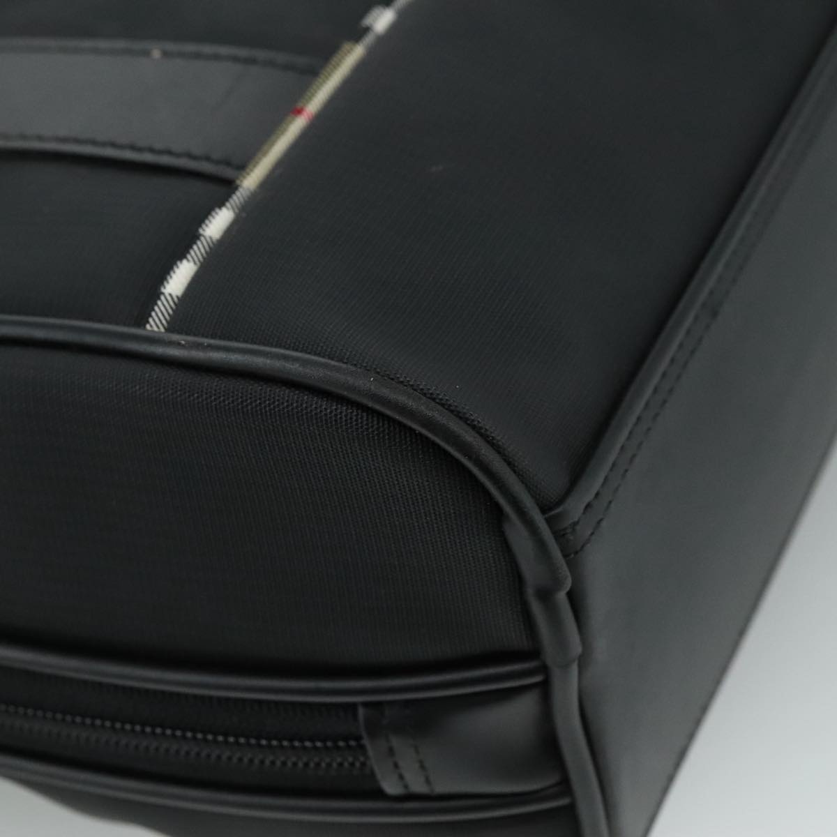 Burberry Golf Hand Bag Nylon Black - 13