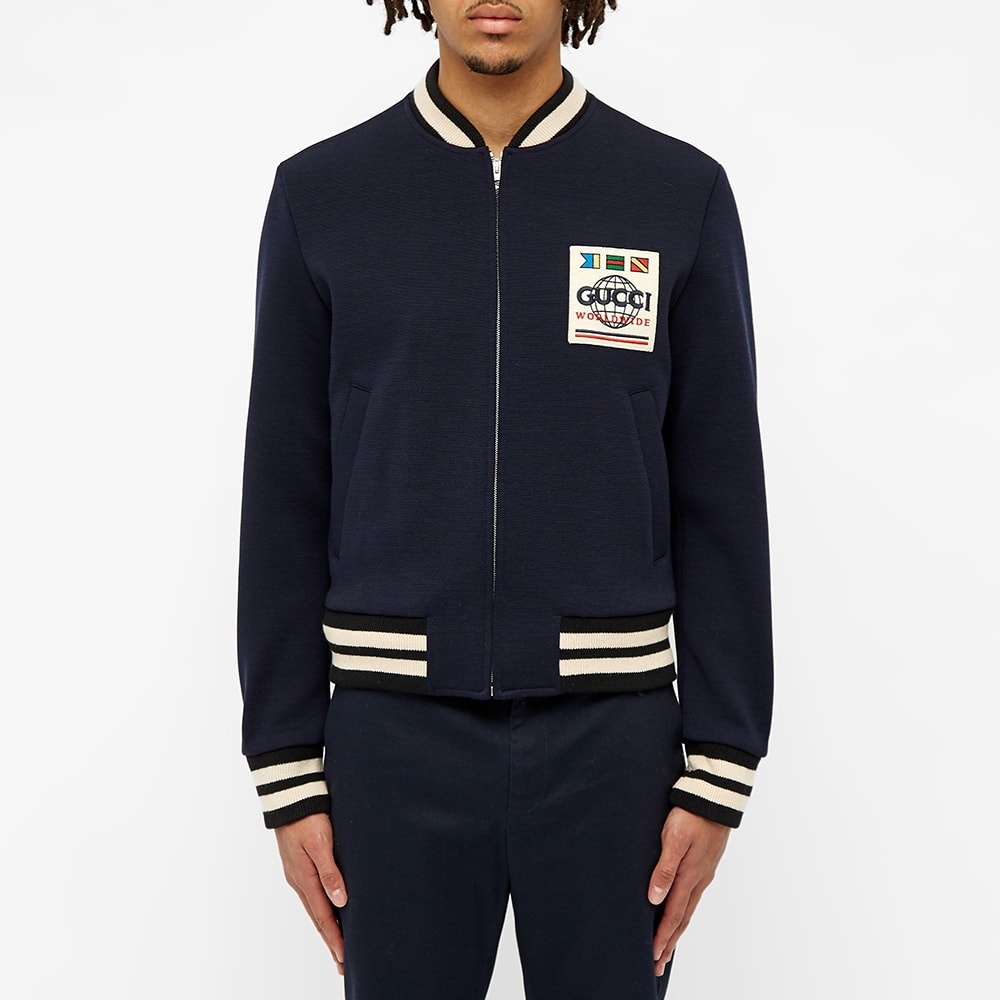 Gucci Nautical Logo Zip Bomber Jacket - 4