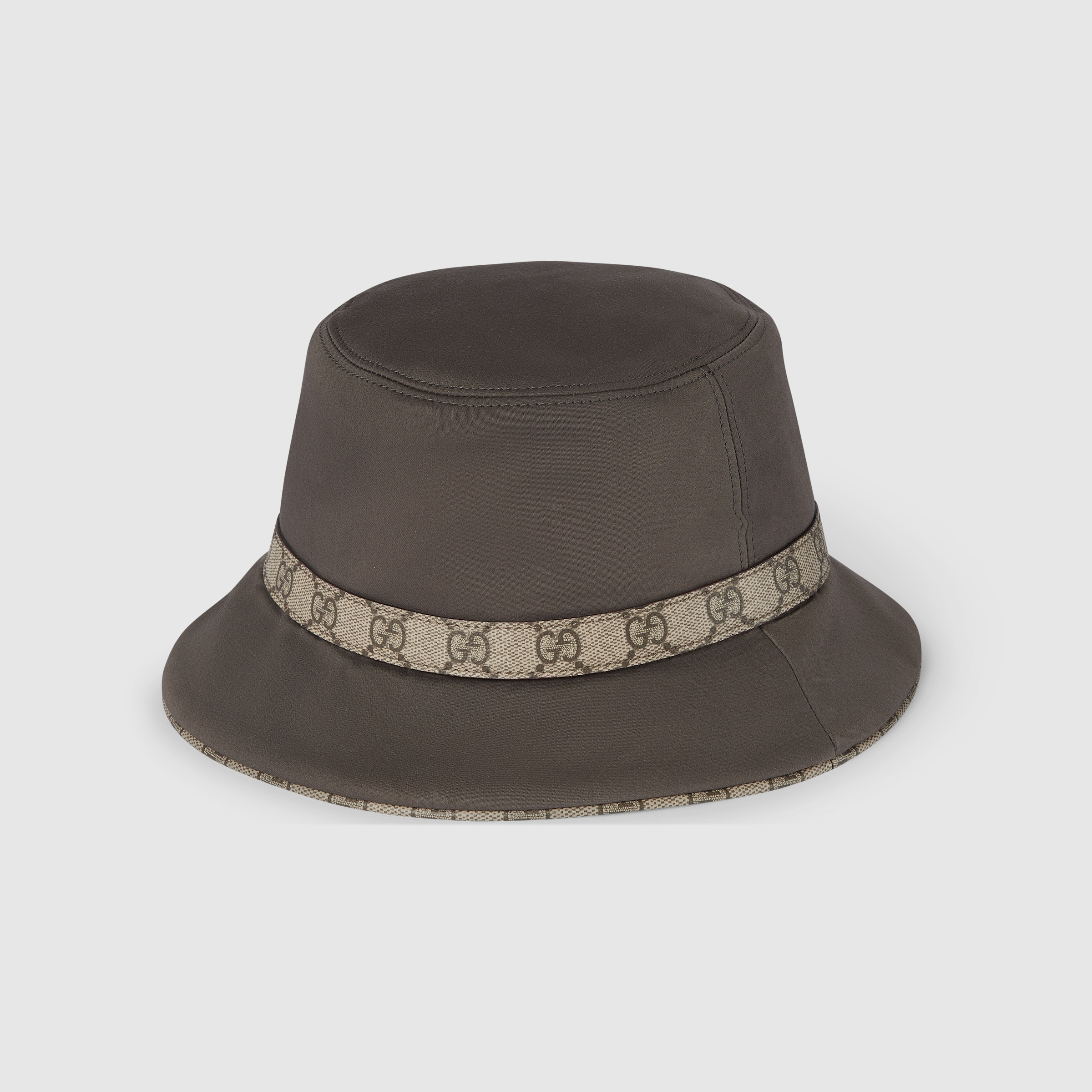 Cotton fedora with Double G - 1