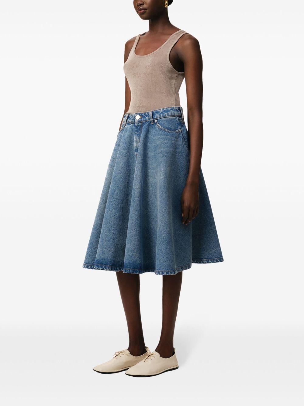 fluted skirt - 3