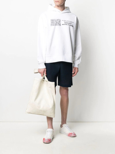 ISSEY MIYAKE drawstring plissé shorts outlook