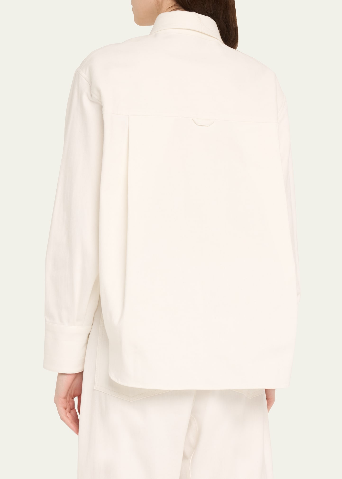 Oversized Snap Shirt - 3