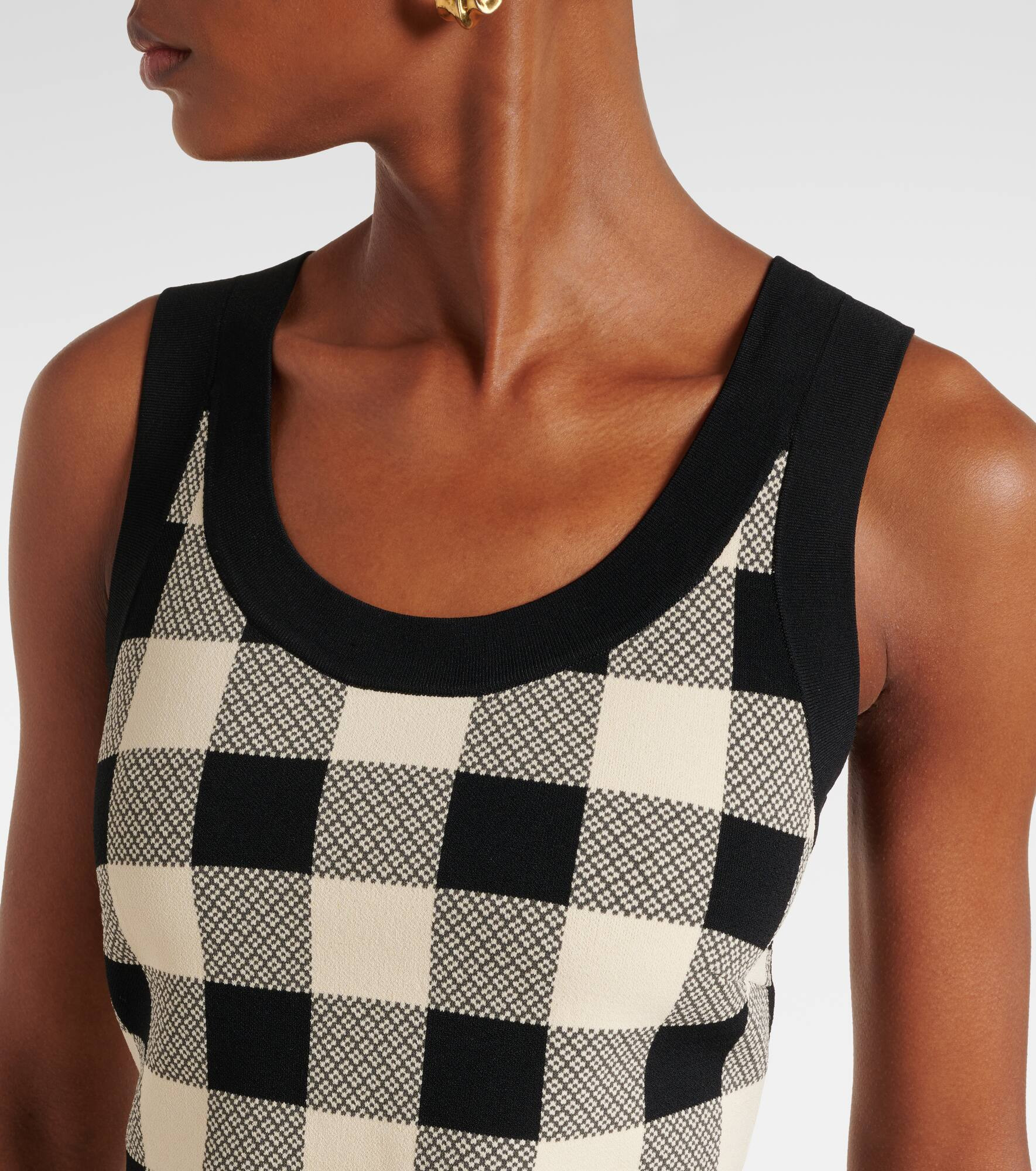 Pippa checked tank top - 4