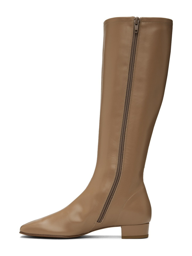 Tan Edie Boots 3