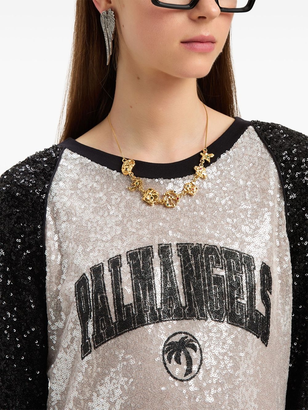College Palm mini dress - 6