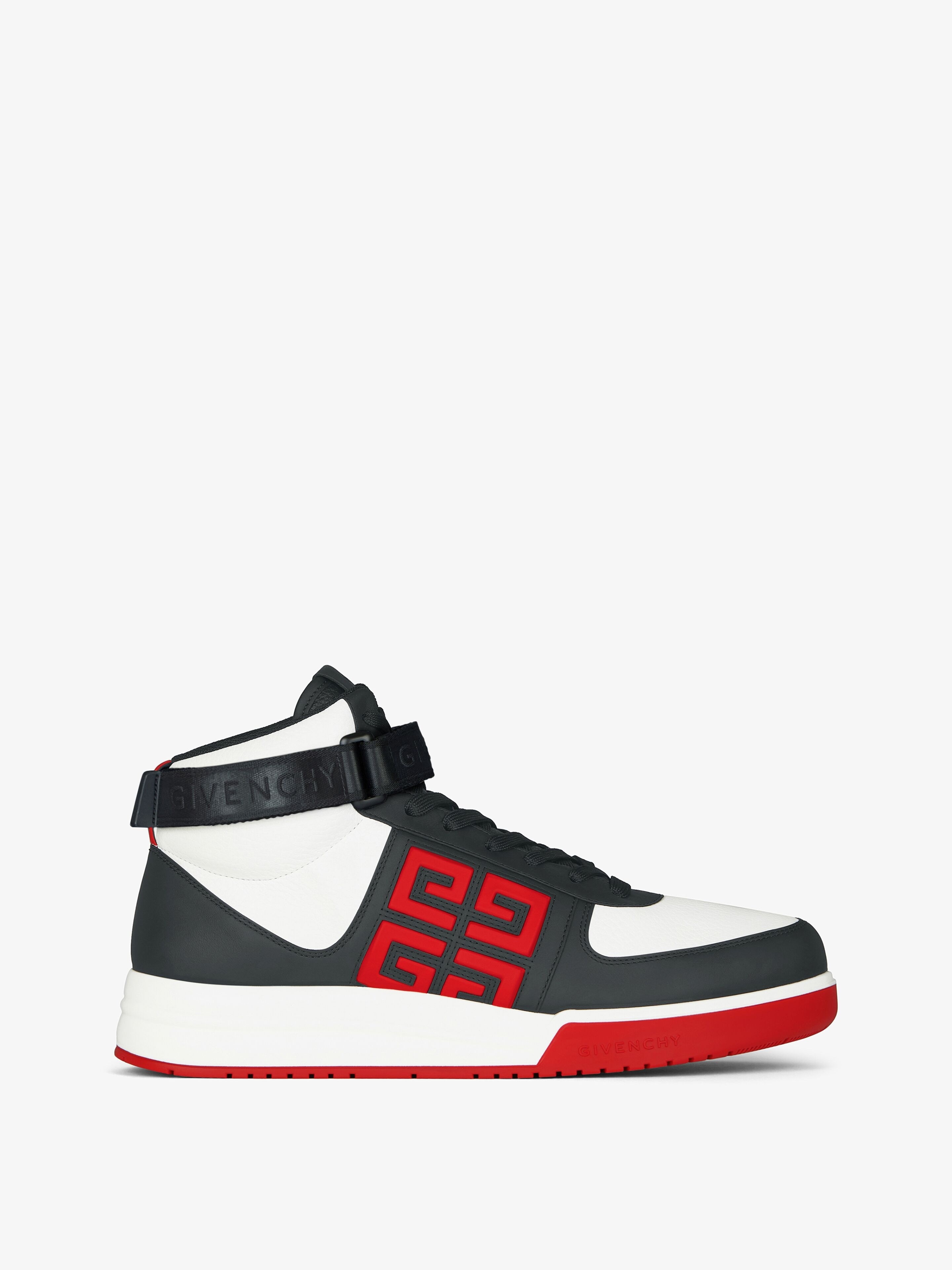 G4 HIGH TOP SNEAKERS IN LEATHER - 1
