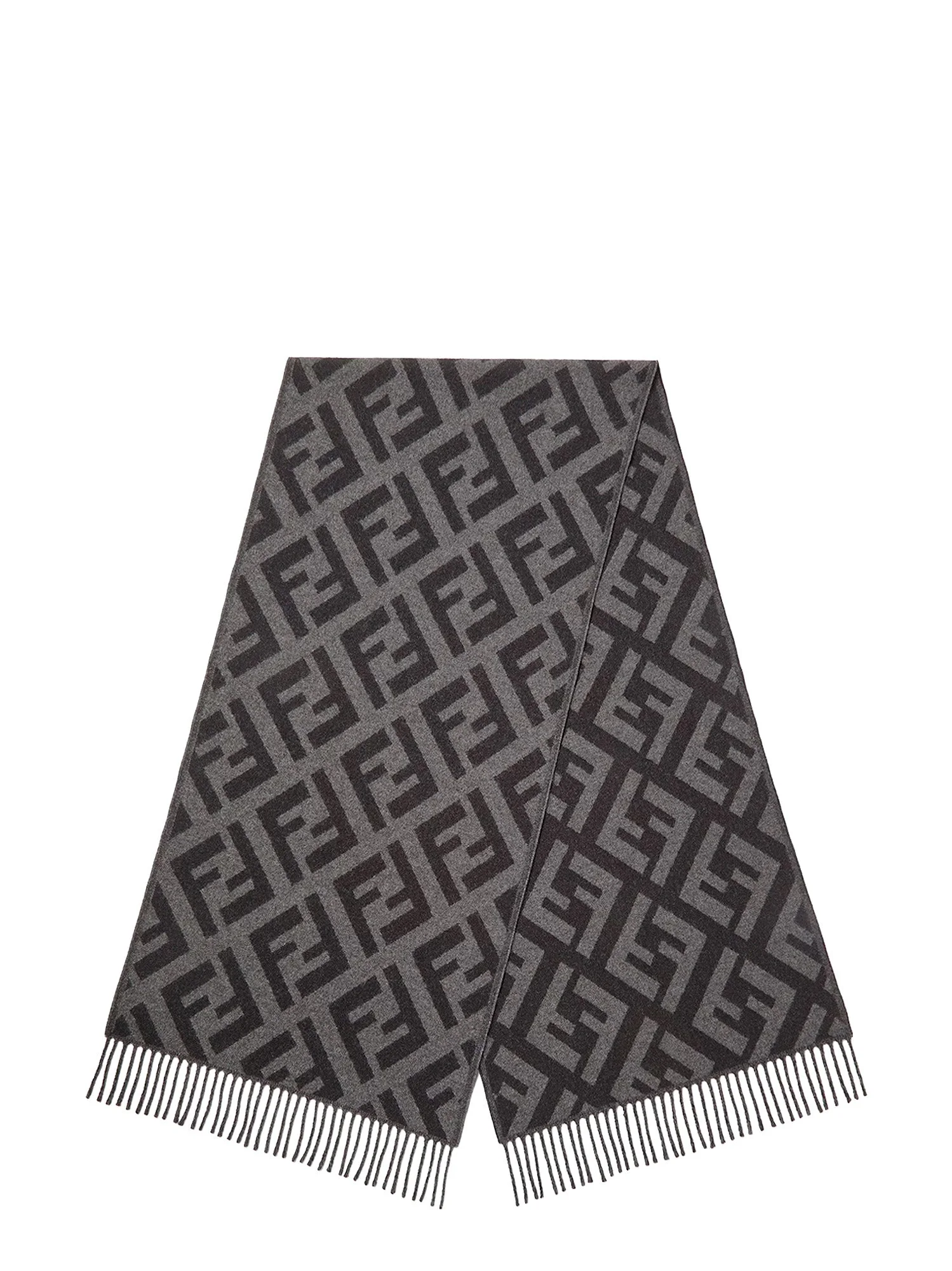 Fendi Ff Cashmere Scarf - 1