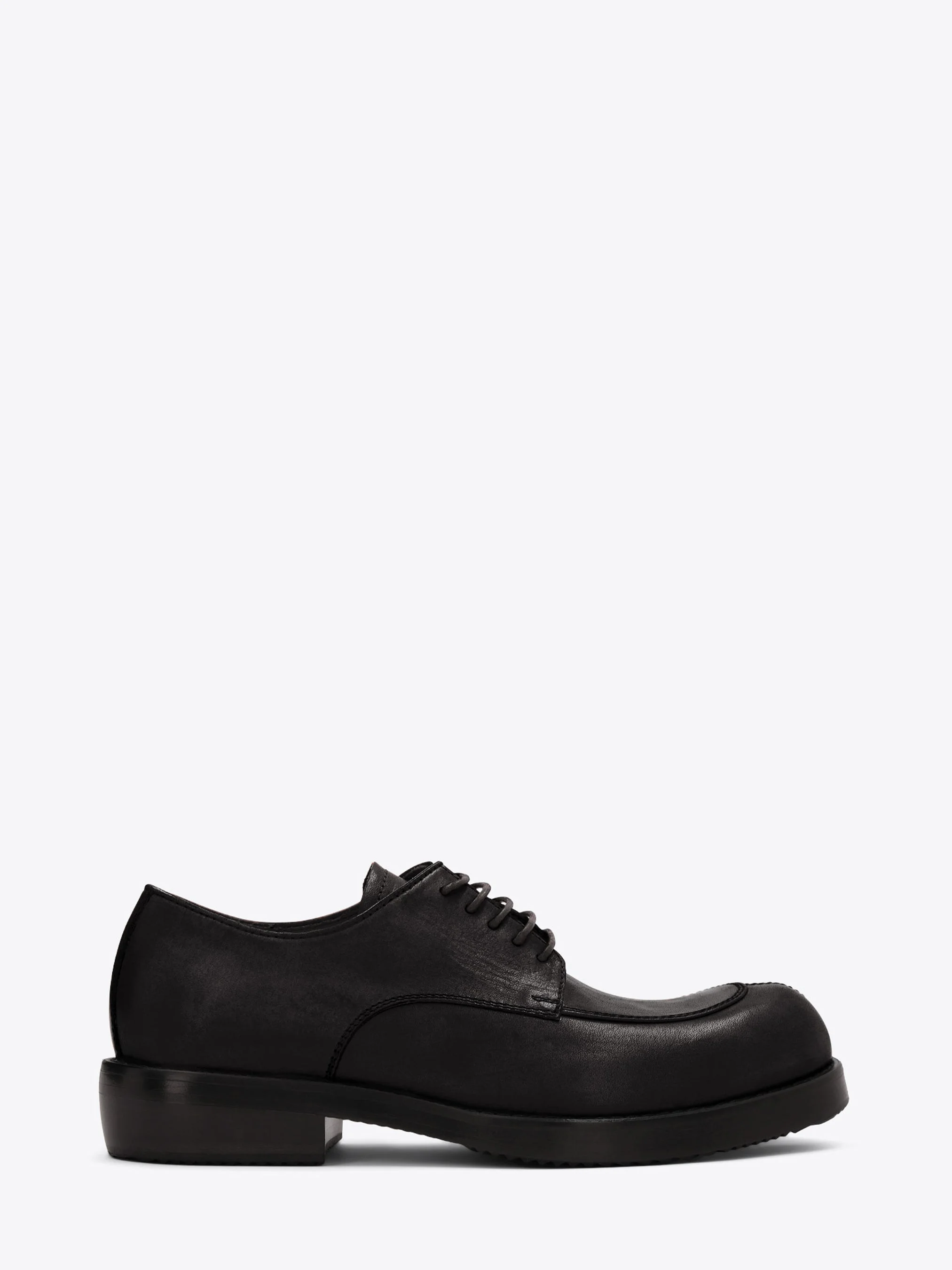 LEATHER DERBY SHOES - 1
