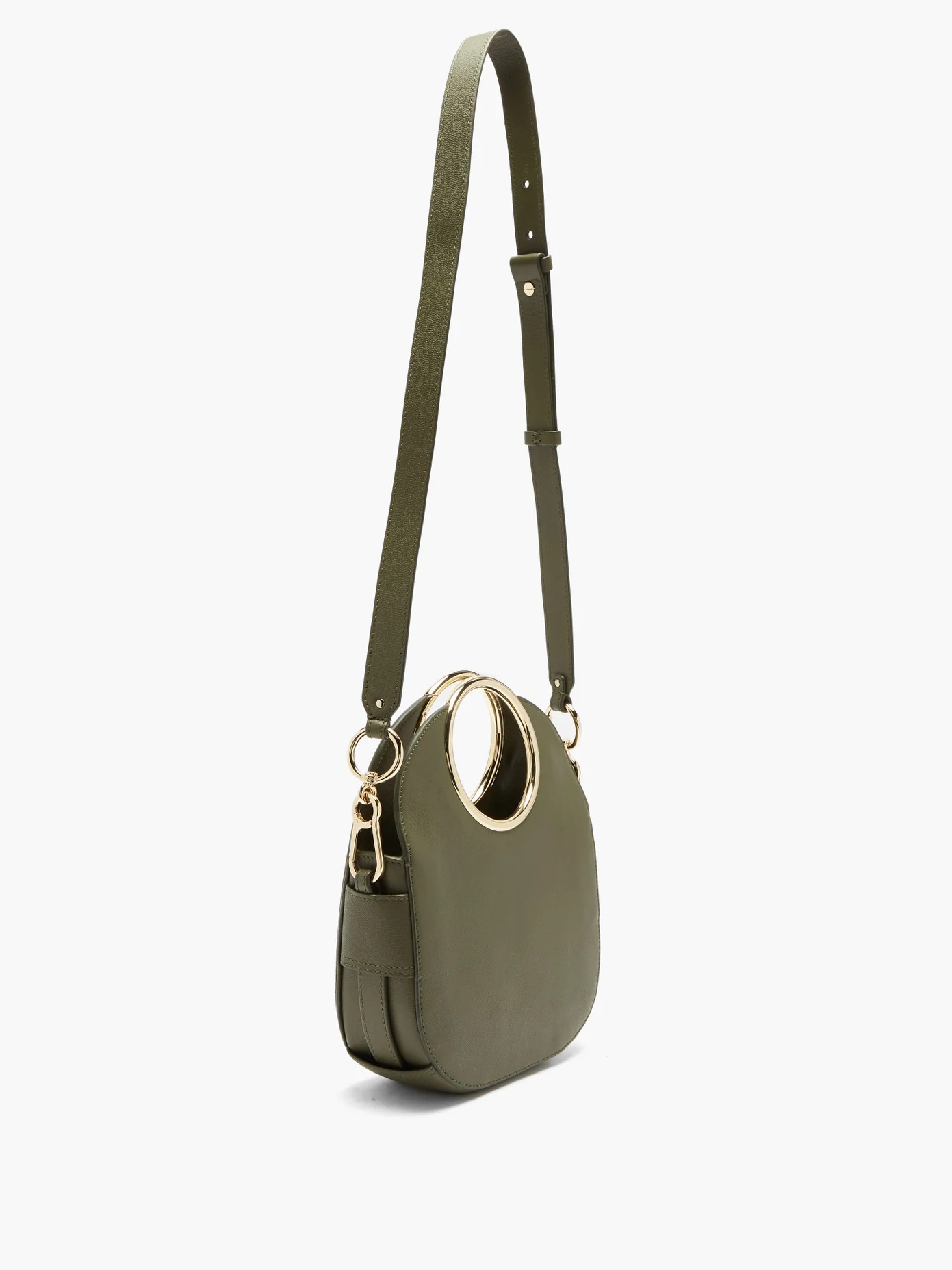 Mara suede and leather bag - 4