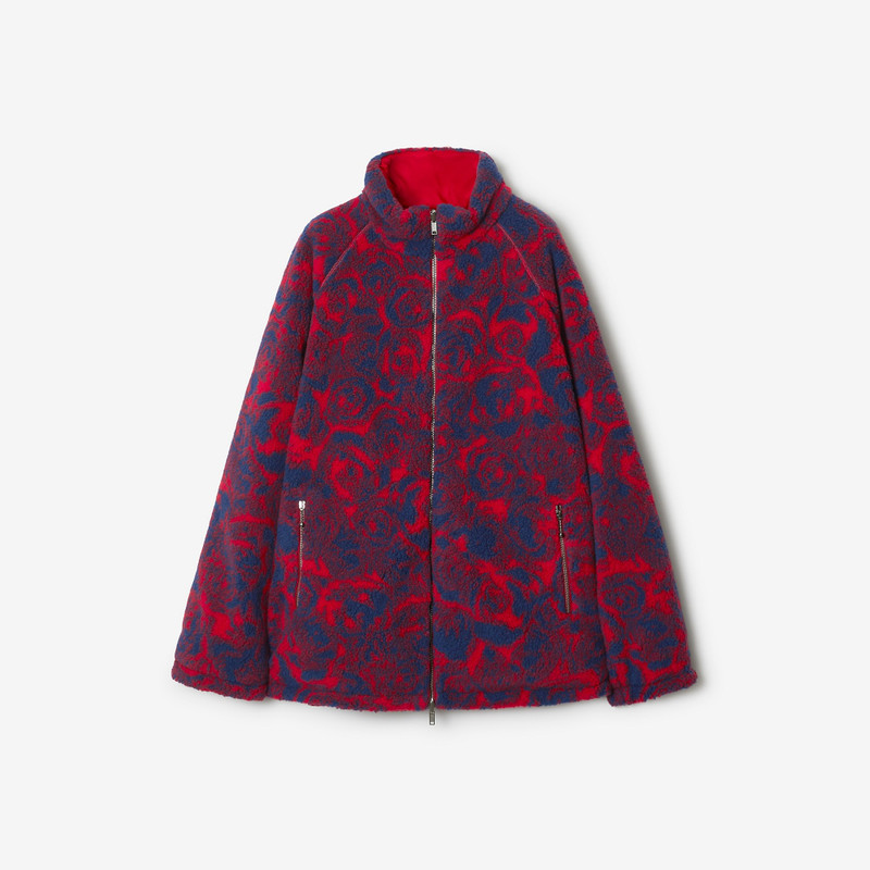Rose Fleece Reversible Jacket 1