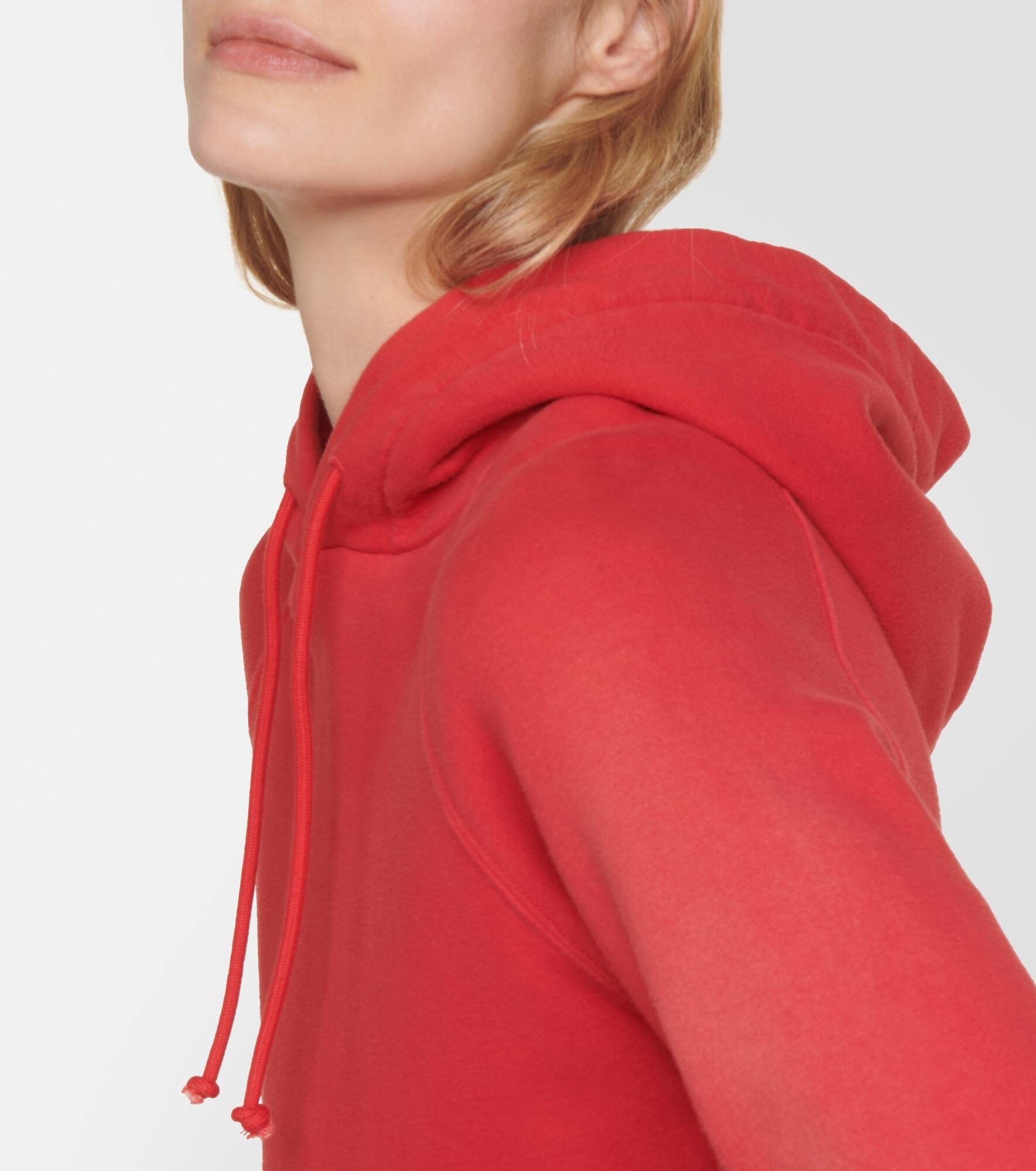 Timmi cropped cotton-blend jersey hoodie - 5