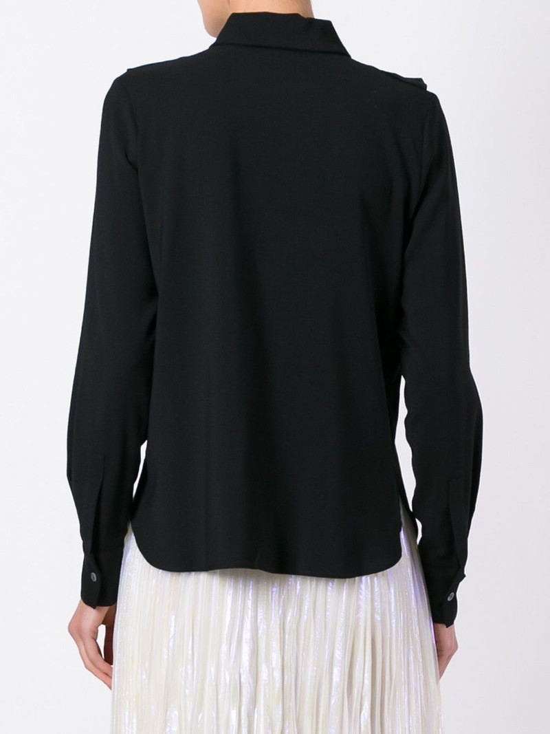 ruffled panel shirt 4