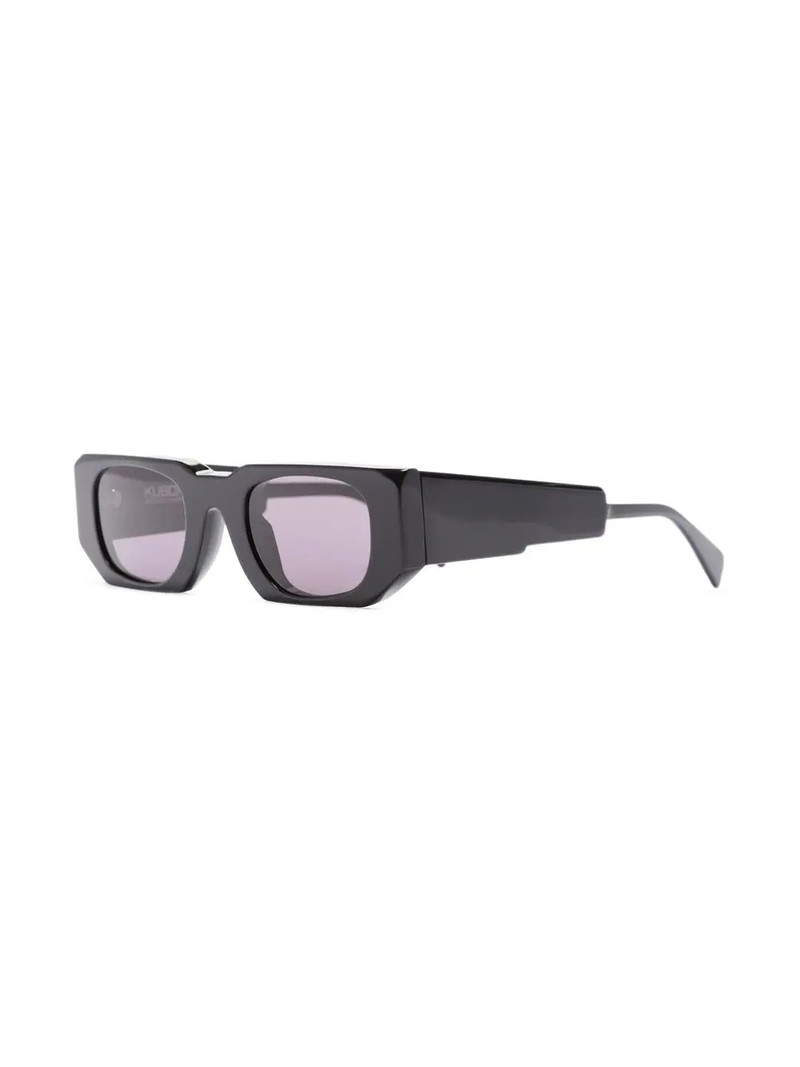 Kuboraum rectangle-frame tinted sunglasses outlook