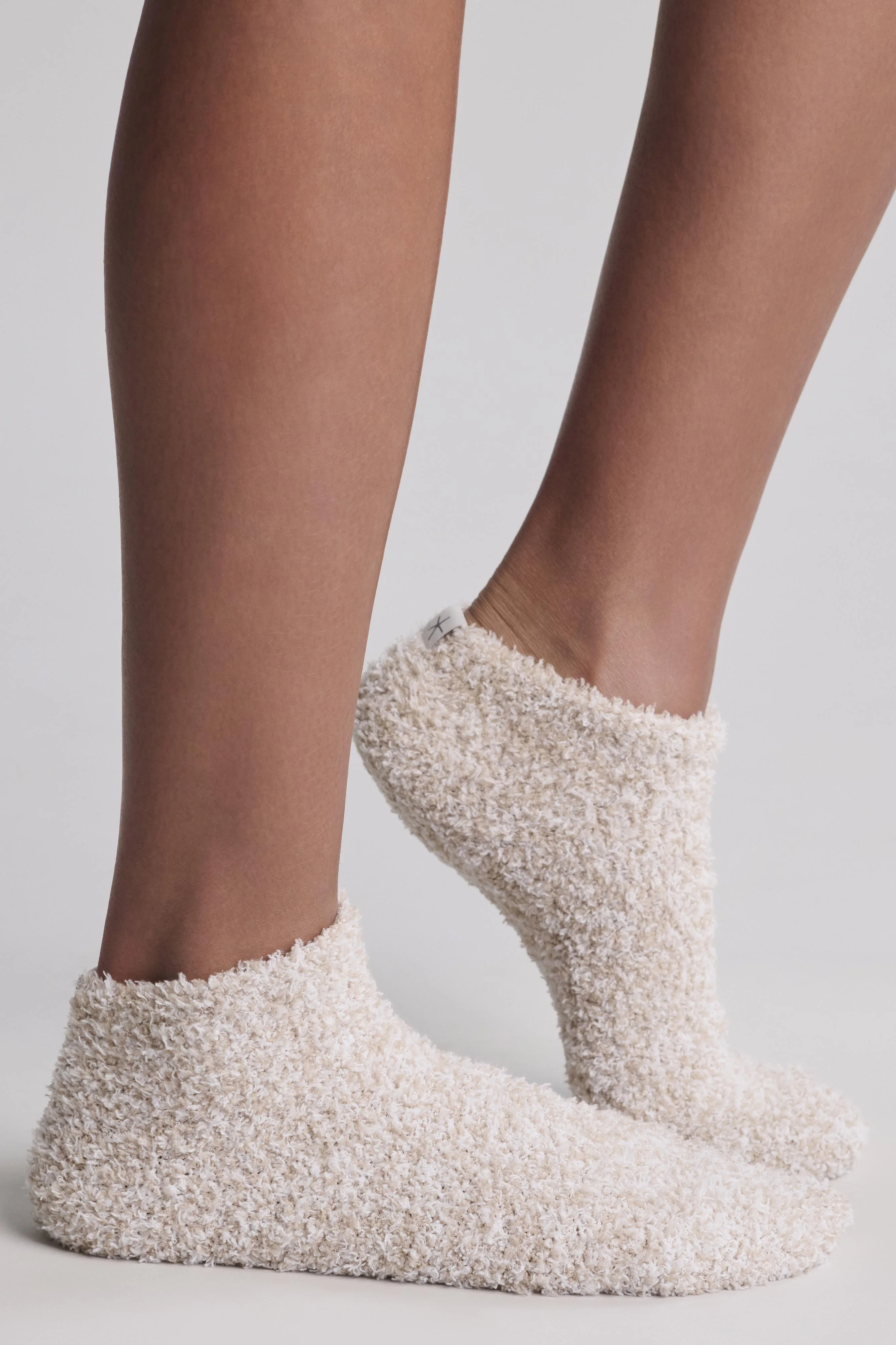 CozyChic® Heathered Tennis Socks - 1