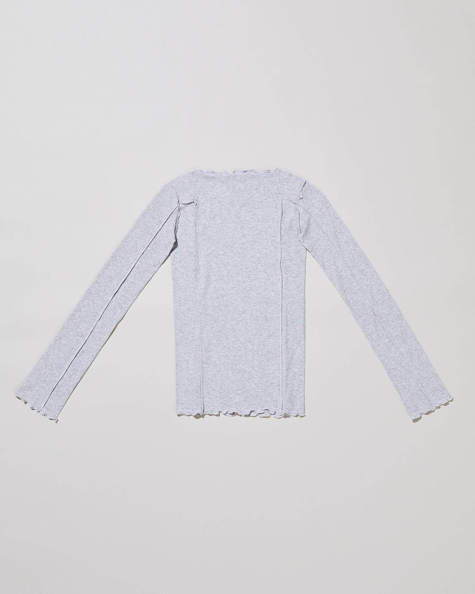 Omato Long Sleeve Tee - Fine Organic Cotton Rib - 6